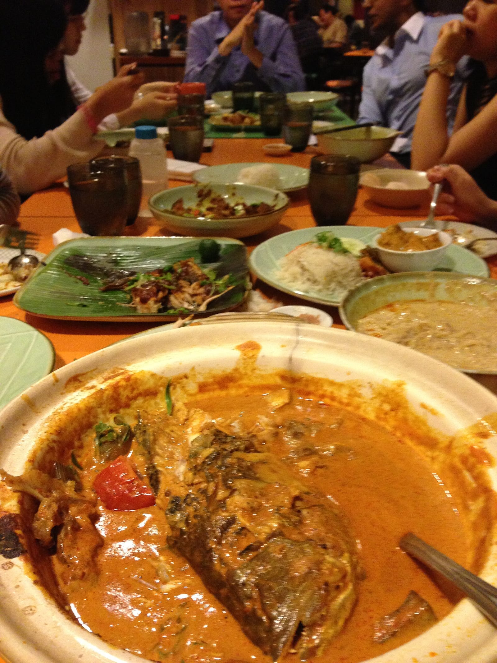 Fish head curry in Singapore - 20130315